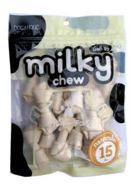 Rena Milky Chew Bone Style Dog Treat - 15 Pieces